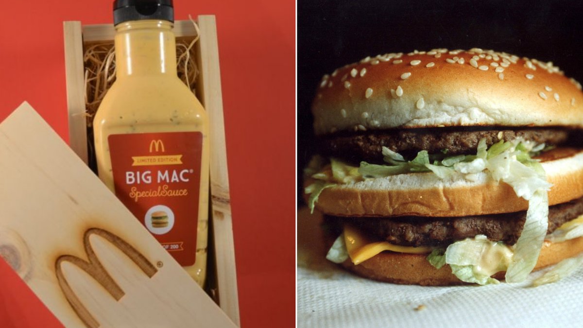 Nu är den här – Big Mac-dressing på flaska.